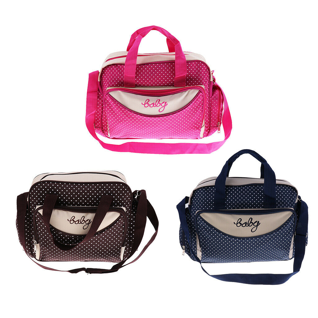 Baby Changing Diaper Nappy Bag Mummy Mother Handbag  Small Rose