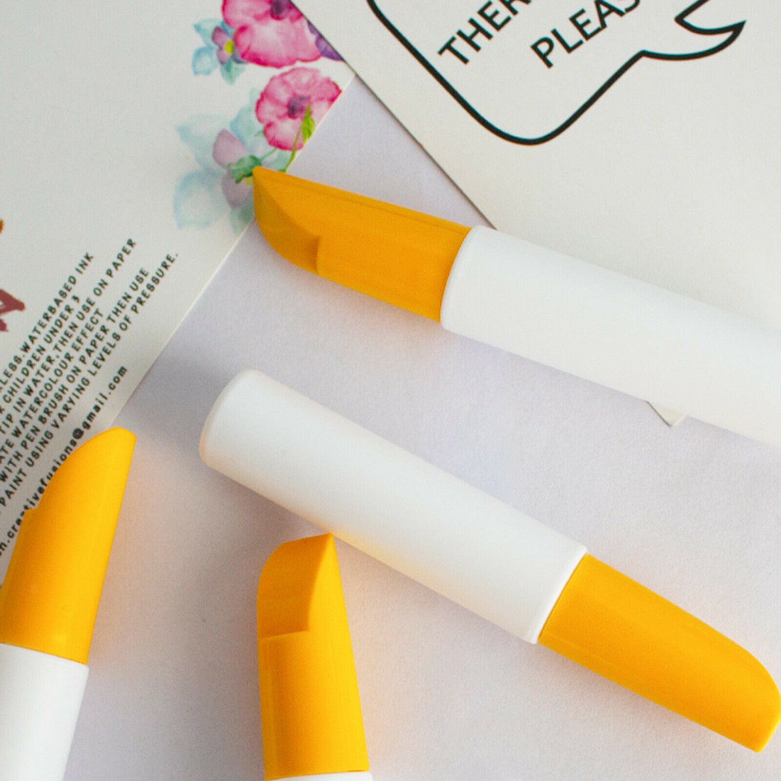 3 Pcs Refillable Empty Bottle Graffiti Pen Liquid Markers Pen Accessories