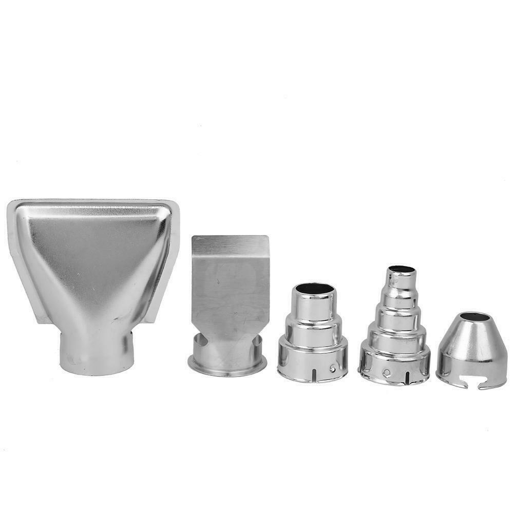 5Pcs Hot Air Gun Nozzles 5 and 3 Sections Nozzles for Hot Air Gun Paint Remover