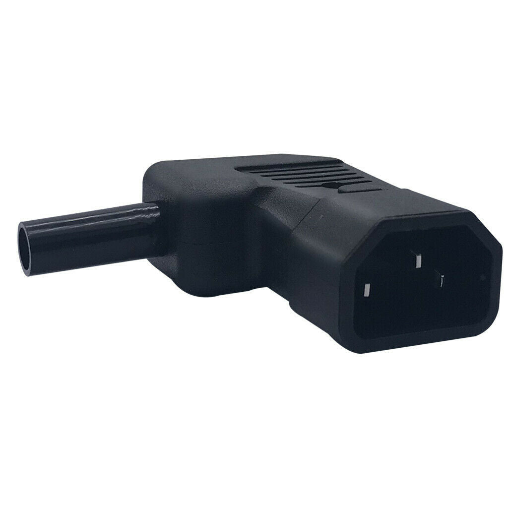 Female 90 degree AC Power Plug IEC 320 C14 Connector Detachable 250V 10A