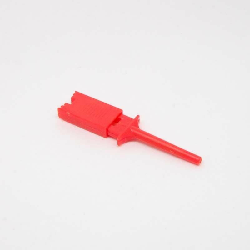 50pcs Convenient Fine Test Clip Mini Grabber SMD IC Hook Probe Jumper