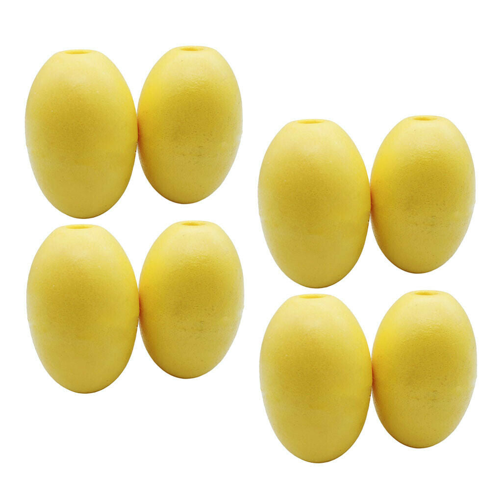 8 Pieces PVC Canoe Kayak Anchor Float Rope Buoy Buoyant Accessories Dia. 1cm