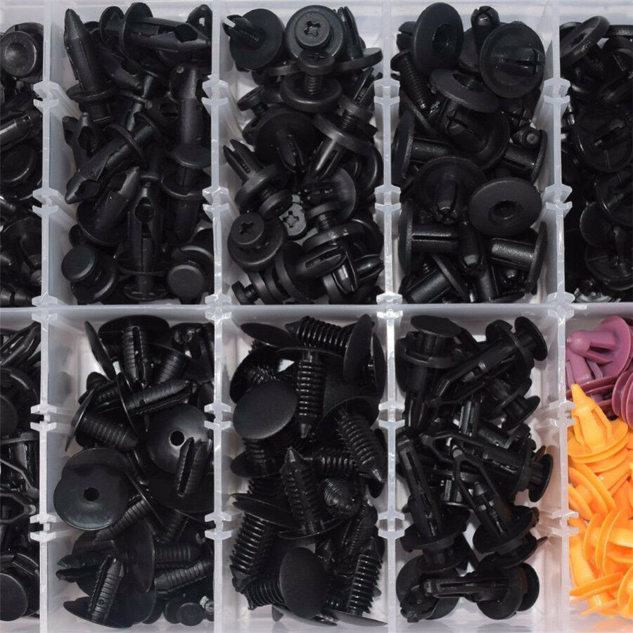 300 Pcs Mixed Fasteners Car Front Bumper Trim Panel Fender Lining Retainer Clip