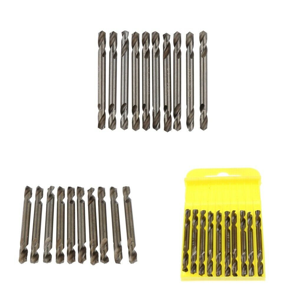 10 Pcs 10 Pcs HSS Drill Bits Double Sided Heavy Duty