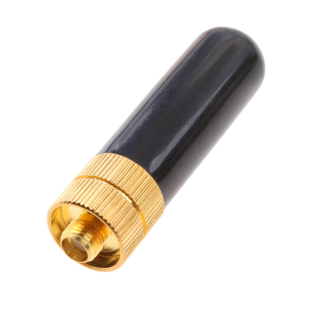 SRH805S SMA-F Short Antenna for 136-174MHz + 400-470MHz Two Way Radio