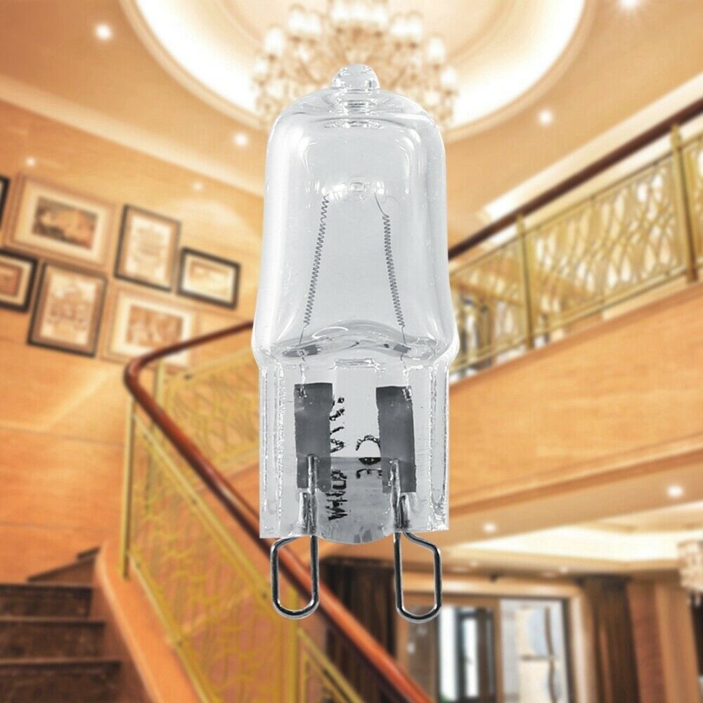 10Pcs G9 Base Halogen LED Light Bulb Warm White Chandelier Lamp Bright Home