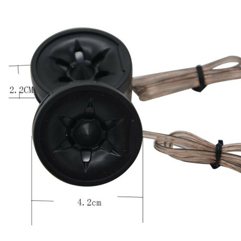2PCS Small TX35 350W 40MM Car Speaker Tweeter Piezoelectric Triple Maximum Po Gy