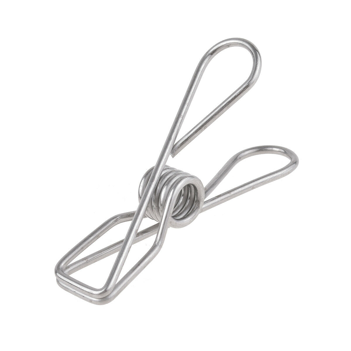 Stainless Steel Clip Clothespin Clamps for Office and Home 5 Pcs