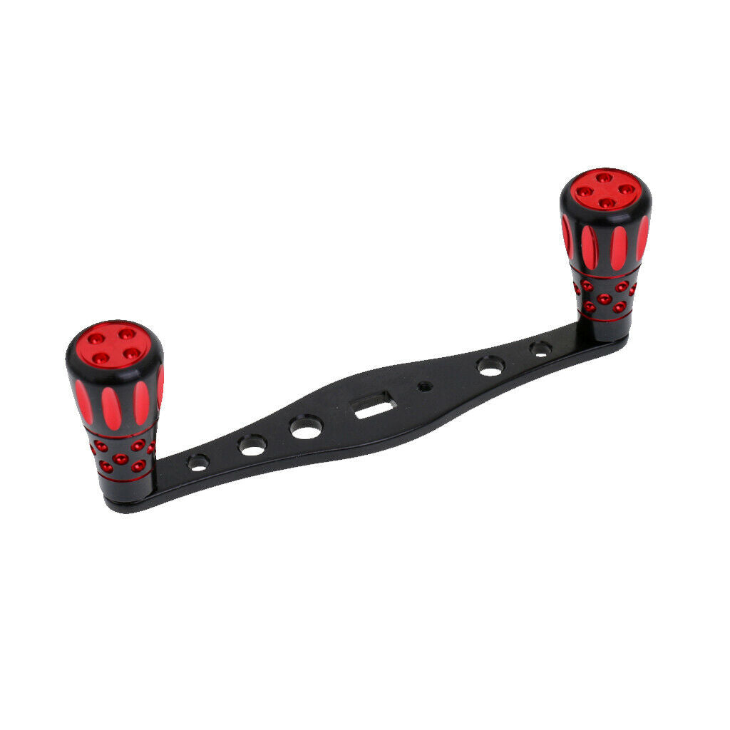 Aluminum Alloy Fishing Reel Handle for Baitcasting Reel Outdoor Red