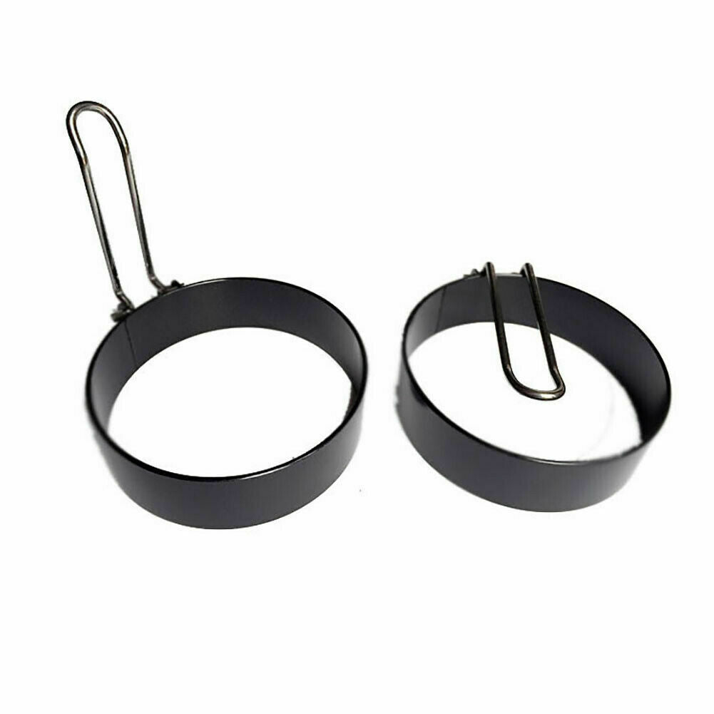 Non Stick Fried Egg Shaper Stainless Steel Pancake Ring Mold Cooking Home Tool~