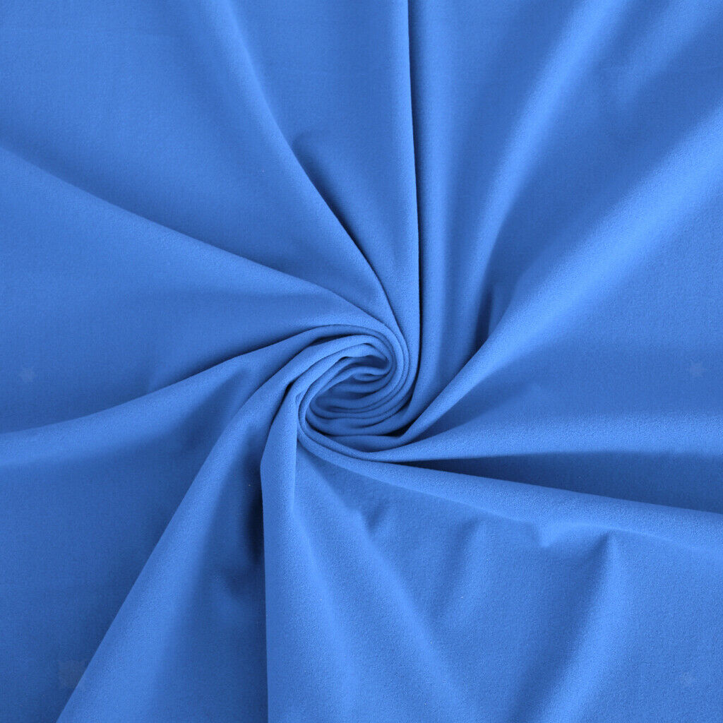 9ft Durable Worsted Pool Table Cloth Billiard Felt + Cushion Rail Bars Blue