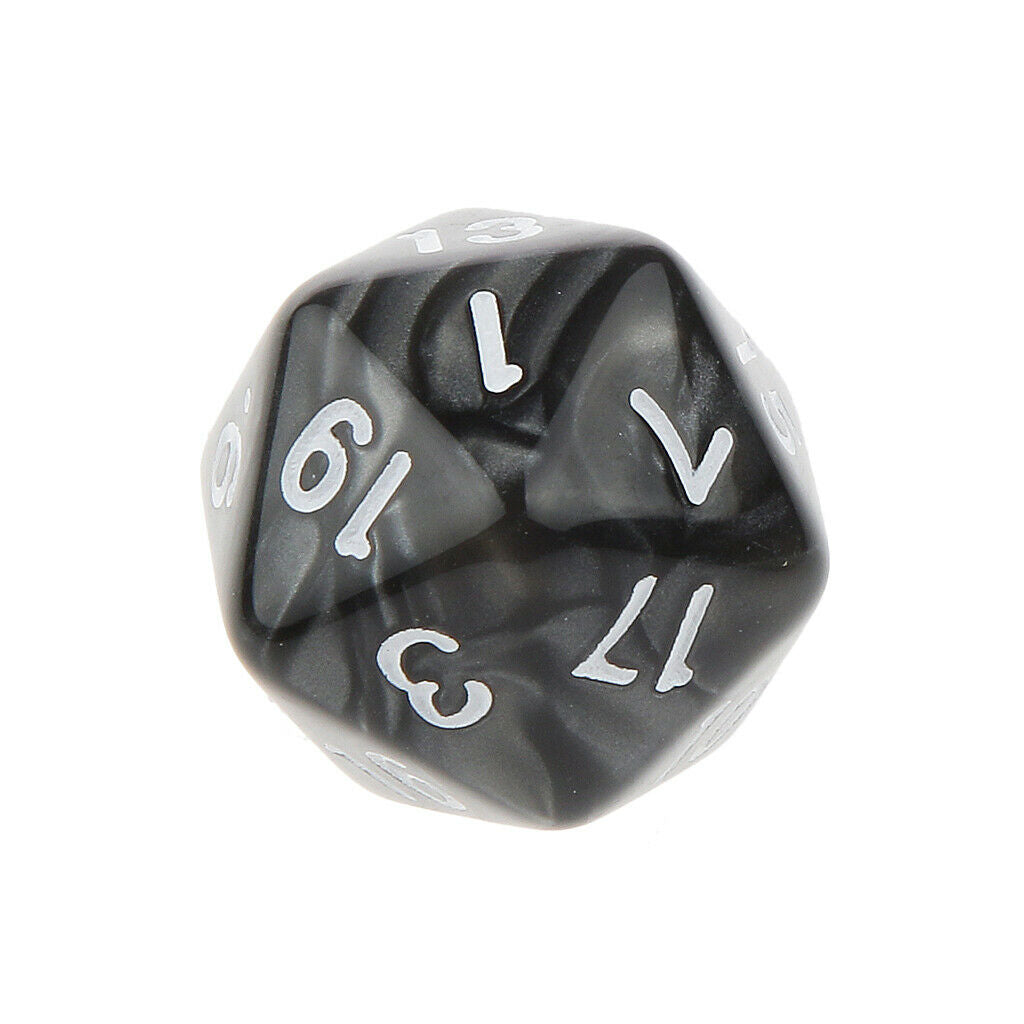 20x Table Playing Polyhedral Dice D20 D10 10mm for MTG RPG Role Playing Accs