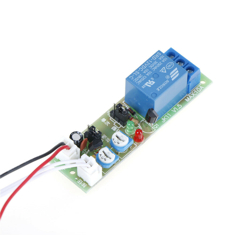 Dc12V Adjustable Infinite Cycle Loop Delay Timer Time Relay Switch On Off M WF