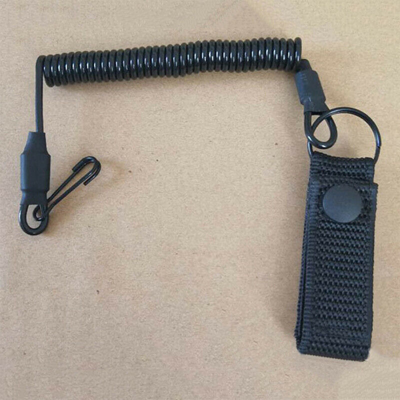 Elastic Lanyard Rope Safety Strap Key Ring Chain Flashlight Hunting AccessorFCA