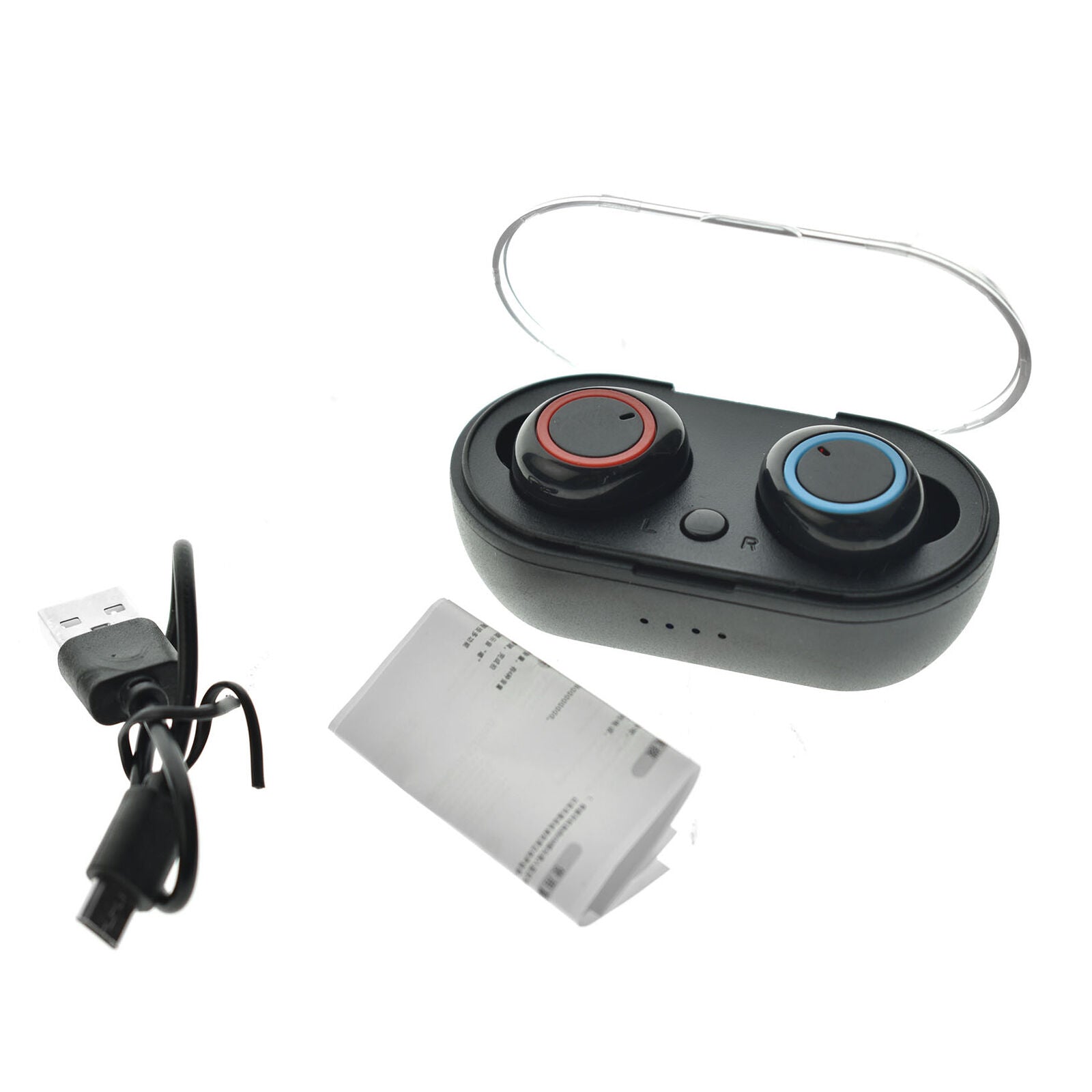 Wireless Bluetooth Earphone Earbuds headset In-Ear Headphones W/ Charging Case