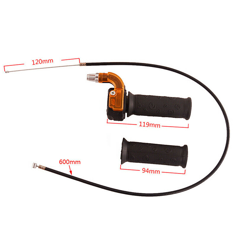 Twist Throttle Accelerator 3 stage Grip Cable For 47cc 49cc Mini Dirt Bike QuI7