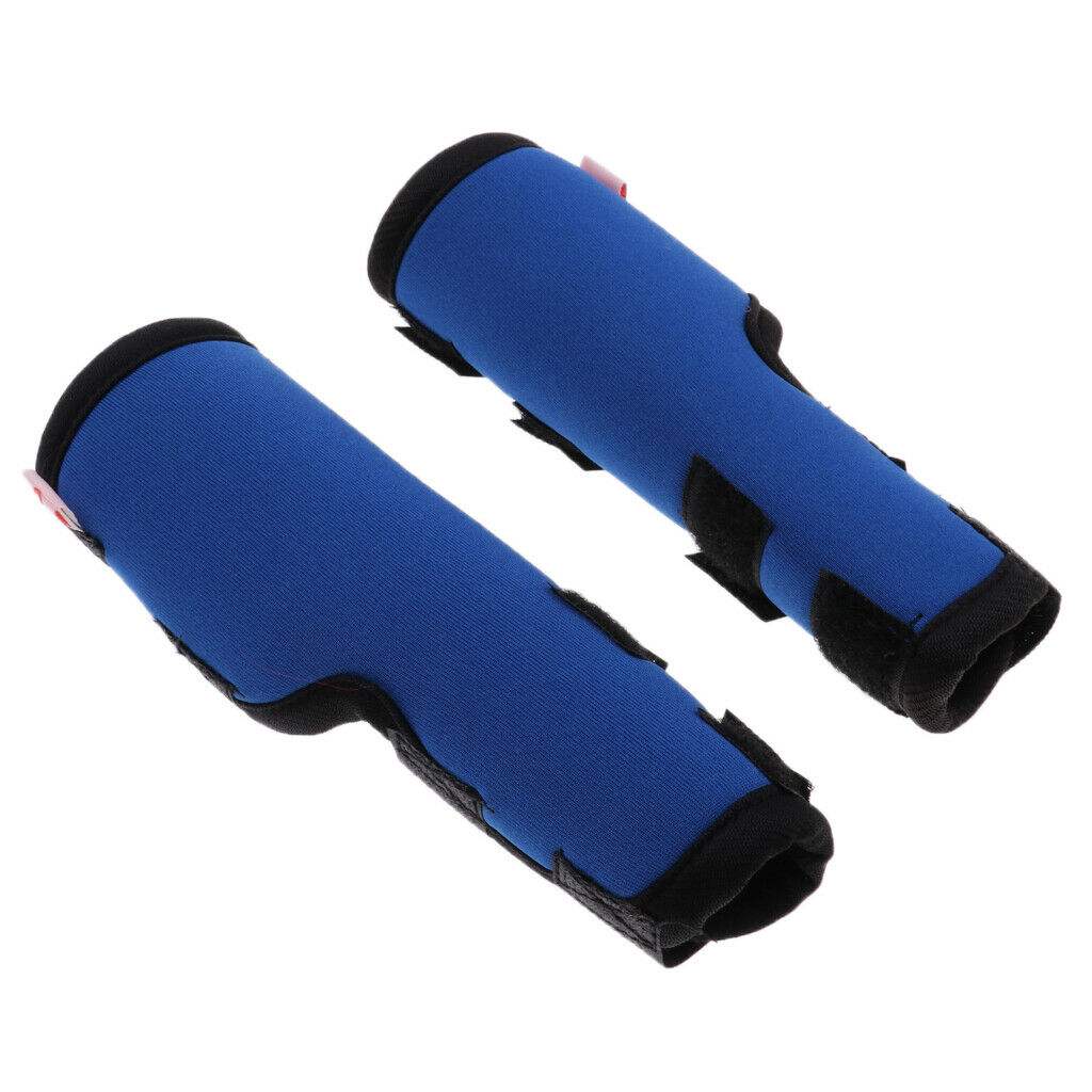Neoprene Pet Dog Foot Protective Pet Knee Pads Dog Joint Wrap Brace Blue S