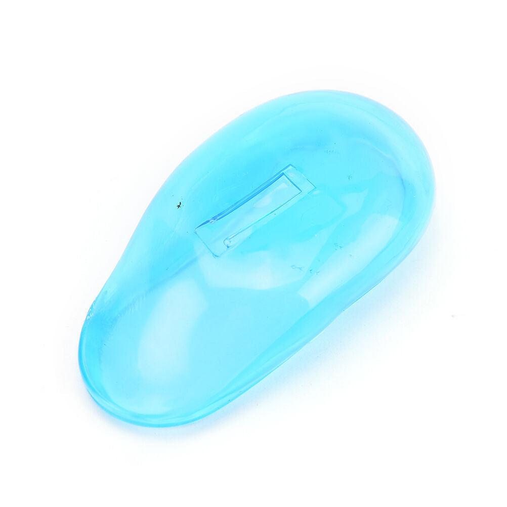 2PCS Practical Travel Hair Color Showers Water Shampoo Ear Protector Cover IBDA