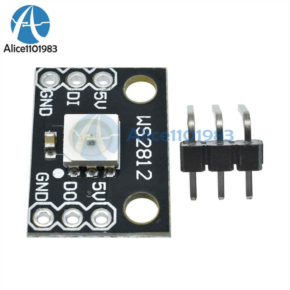 10PCS New WS2812 WS2811 RGB  5050 LED Breakout module For arduino