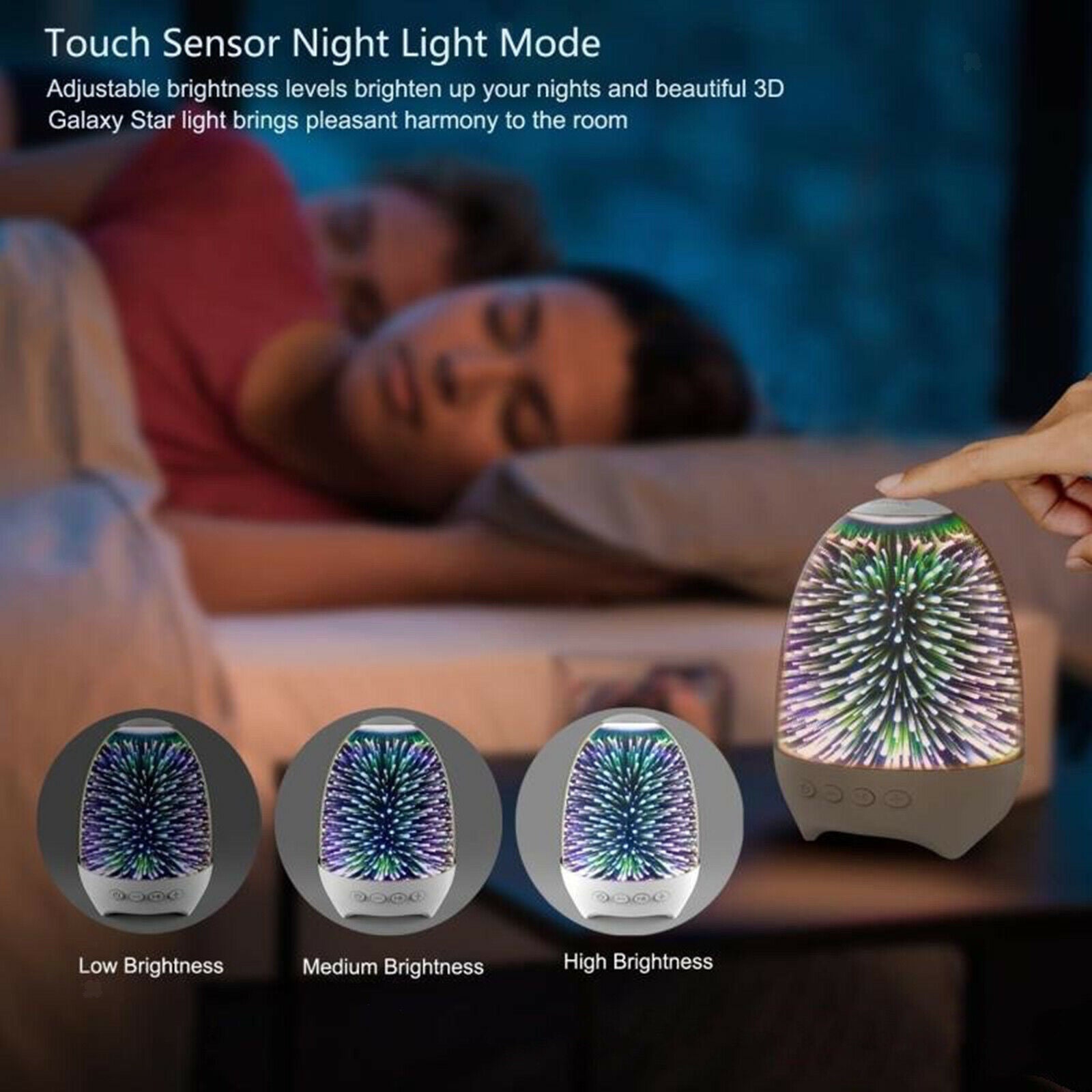 Night Light Bluetooth Speaker Creative Gift Color Changing Light for Kids