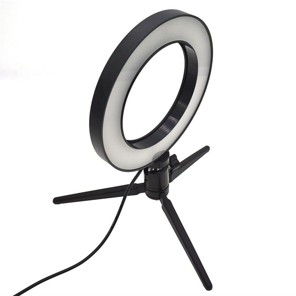 Table Top Photo Studio LED Selfie Ring Light for Makeup Youtube Live 6 Inch