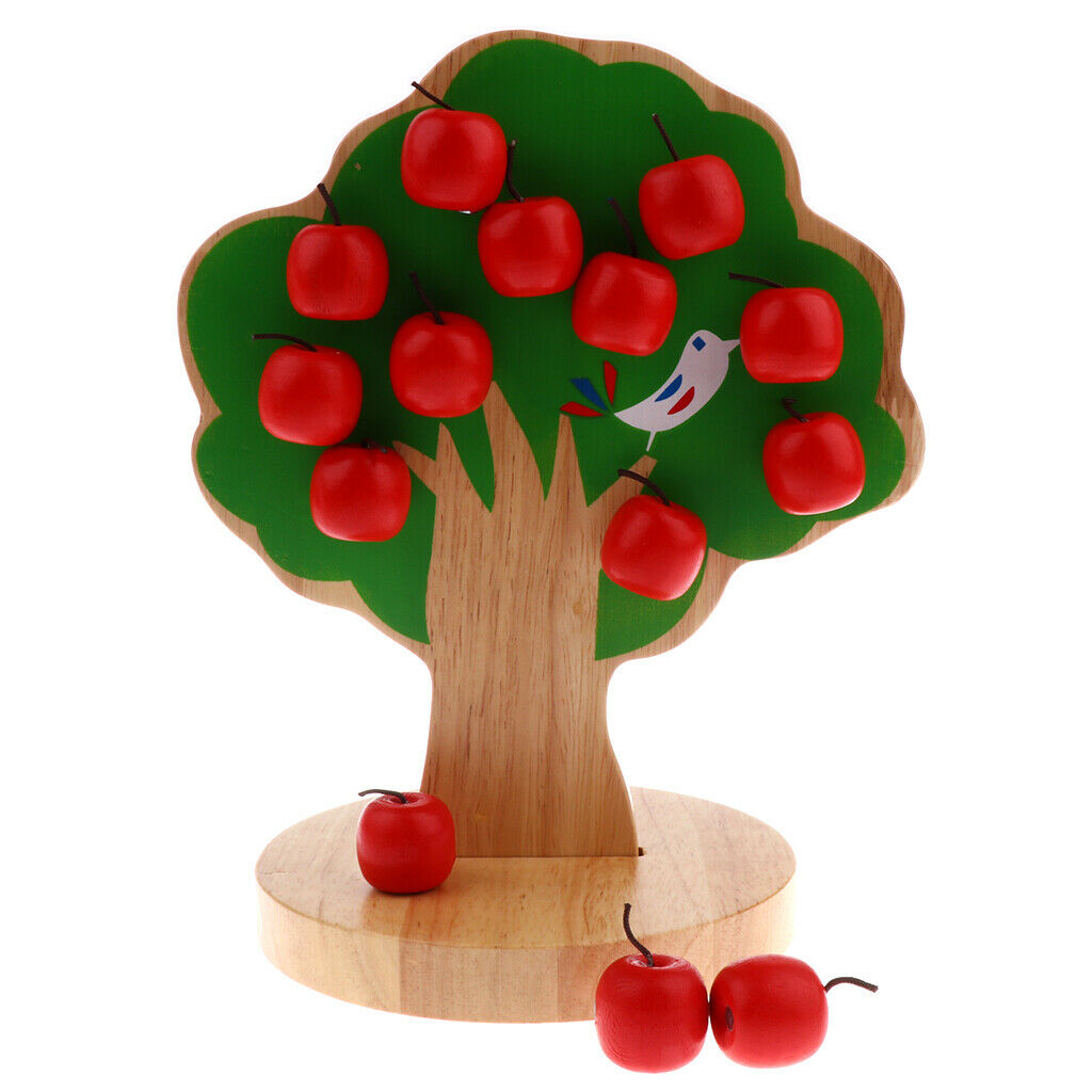 Colorful  Tree Wooden Magnetic  Toys for Children