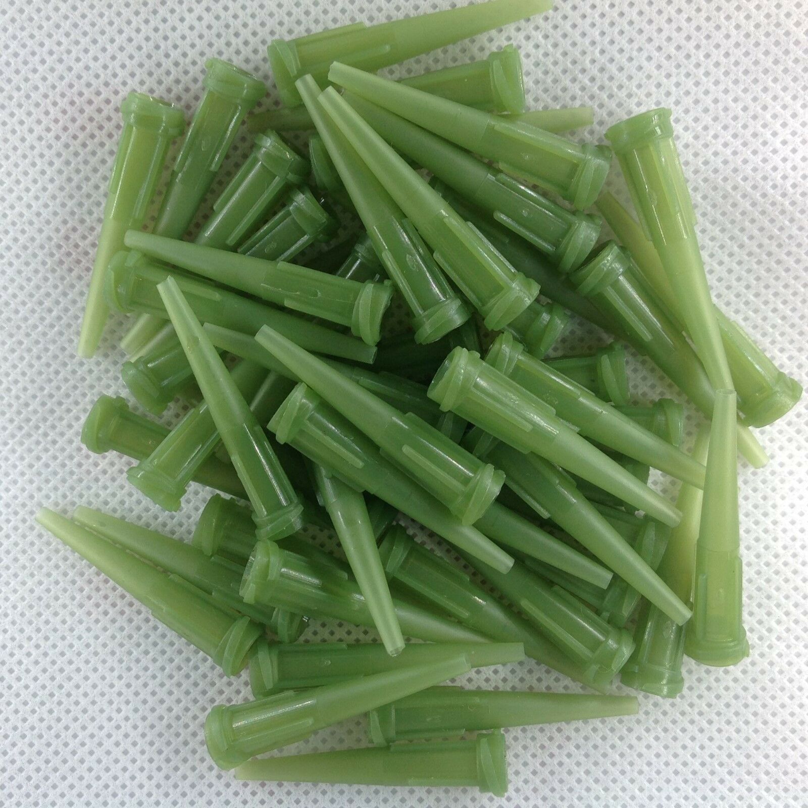 50pcs 14Ga TT Blunt Liquid Glue Dispensing Needle Plastic Tapered Tip