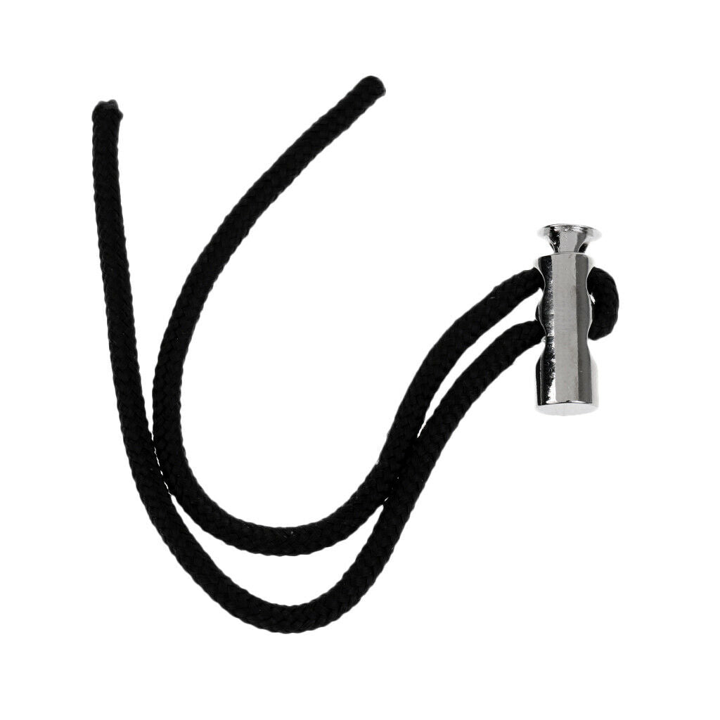 6 lot Cylinder Cord Locks Clamp Laces Stopper Toggle Ends Paracord Slider