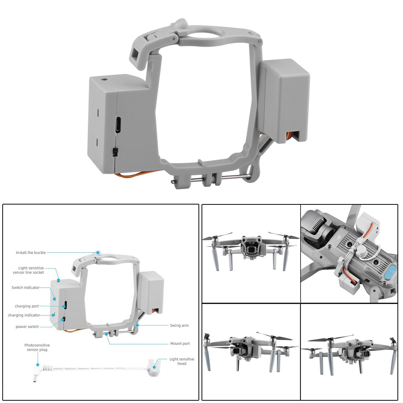 Release Drop Device for DJI AIR 2S Payload  Quick Release