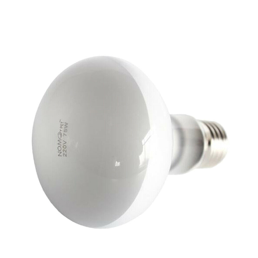 2x Reptile Daylight Basking Spot Lamp Heat Lighting Bulb Sun Light 50W/75W