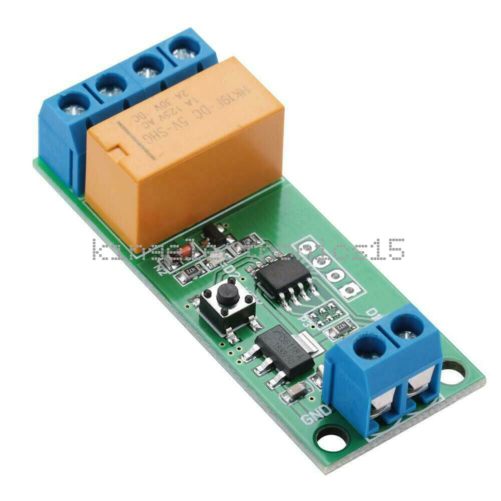 DC 5V-12V DPDT Control Reversing Polarity Relay Motor CW CCW MCU Delay Timer