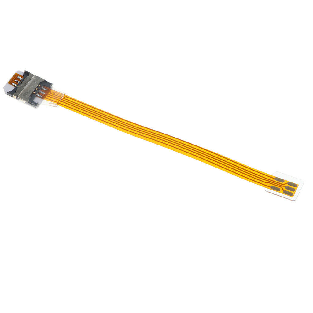External SIM Card Extension Adapter Converter Flex Cable Ribbon for   4
