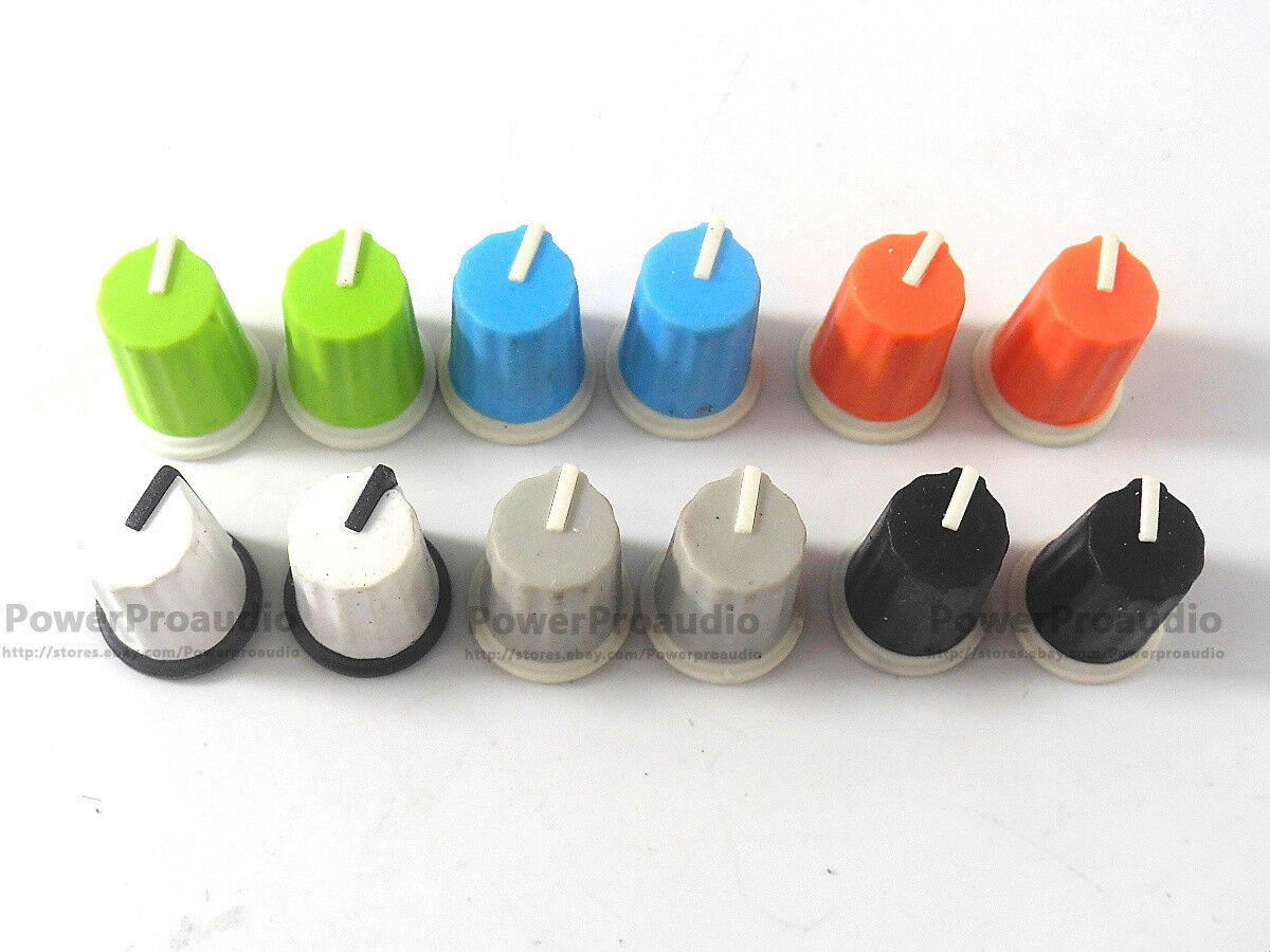 12PCS Color Replacement Rubber Cap Knob Pioneer DJM 700 750 800 900 2000 NXS