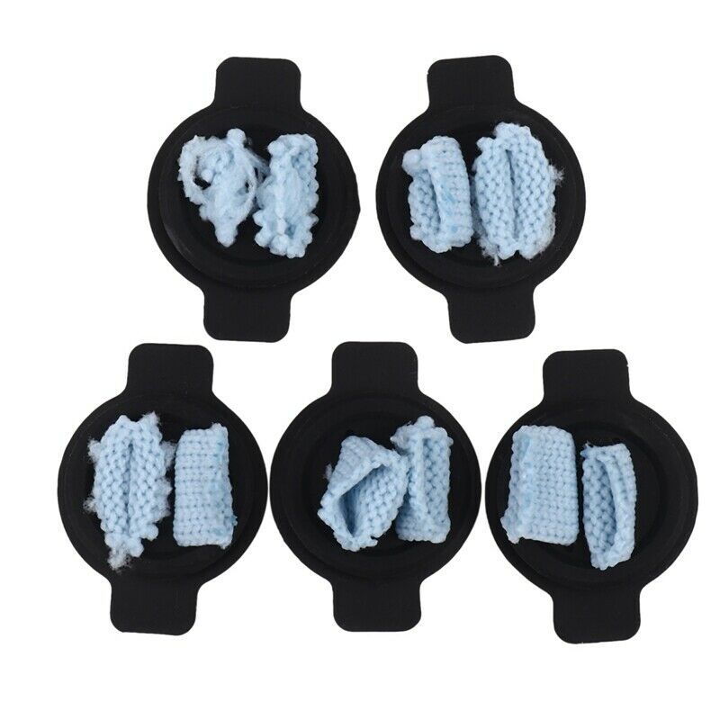 5Pcs Water Wick Cap kit for iRobot Braava 380 380t 320 Mint 4200 4205 5200 520D1