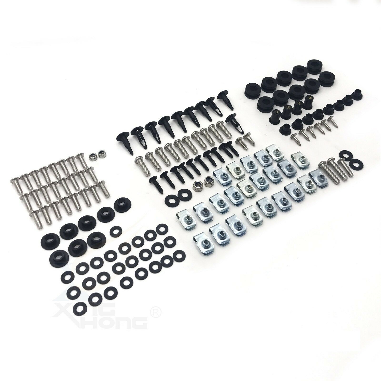Motors Body Fairing Mounting Screws Bolt Kit Washers For Yamaha YZF-R6 99-02 New
