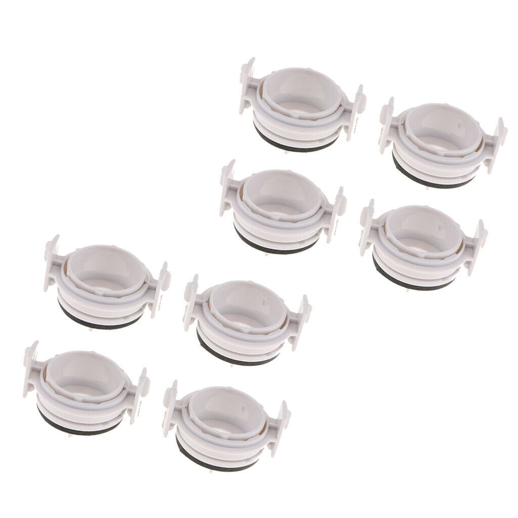8Piece Light Bulb Holder Adapter Retainers Lamp Clips H7 for BMW H03 E46