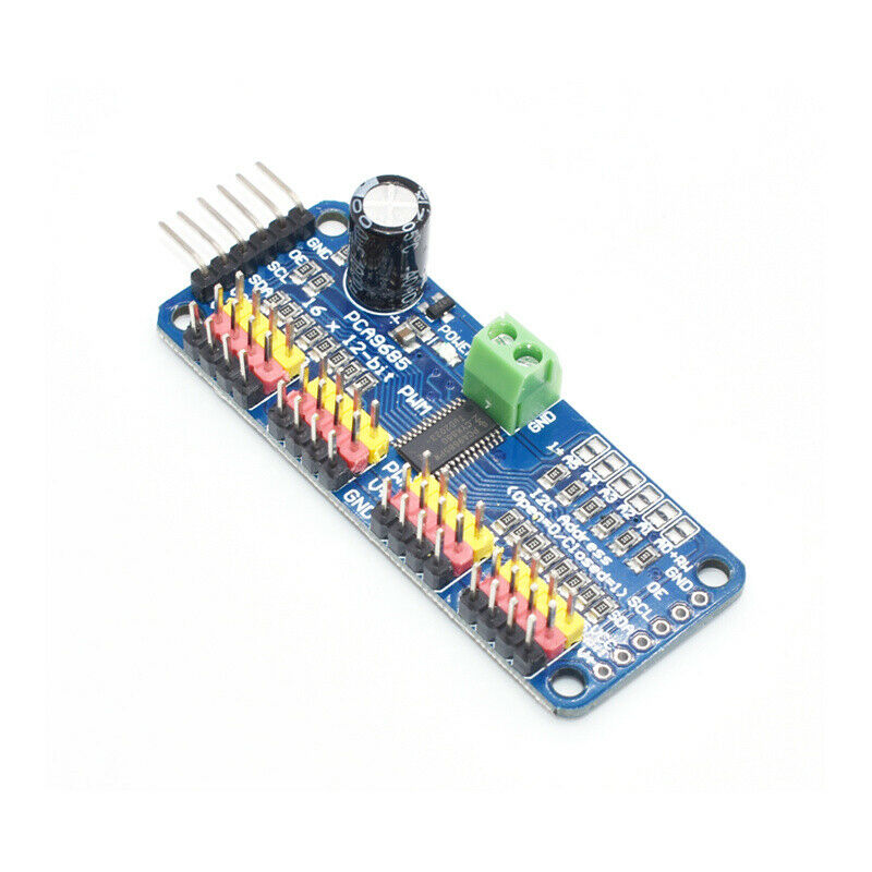 16-Channel 12-bit PWM/Servo Driver-I2C interface-PCA9685 DIY Servo Shield MY1