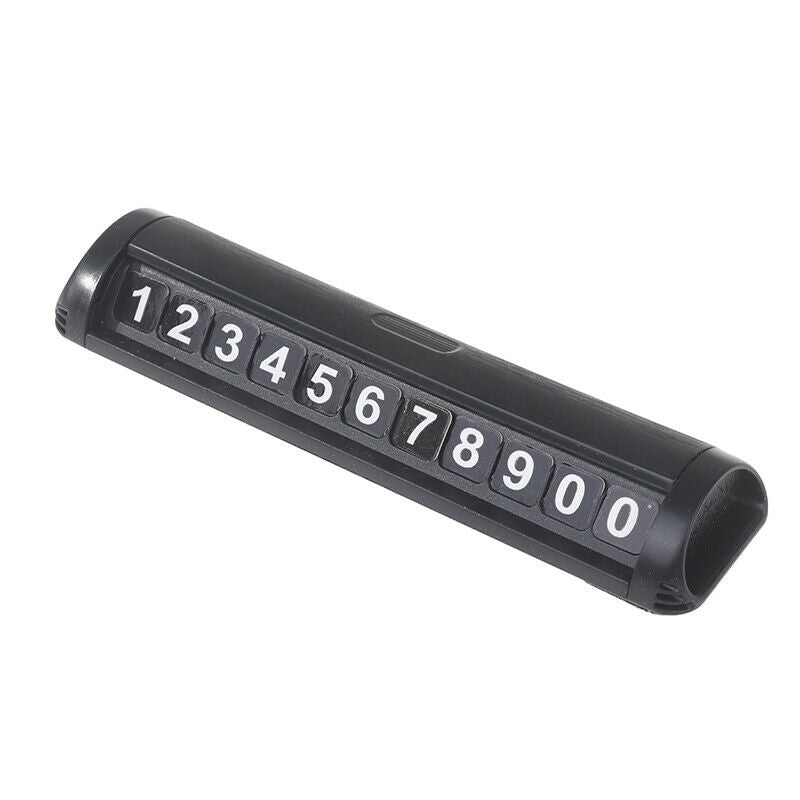 Temporary Sign Temporary Car Parking Card Phone Number Card Plate Hidden .l8