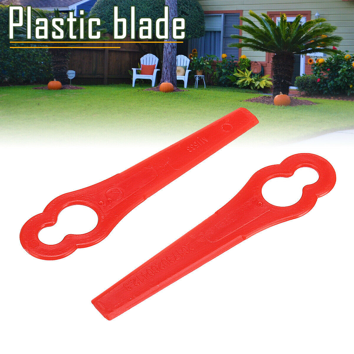 24PCS For Ferrex Aldi FAR 20-1 Grass Trimmer Plastic Blades Mower Replacement