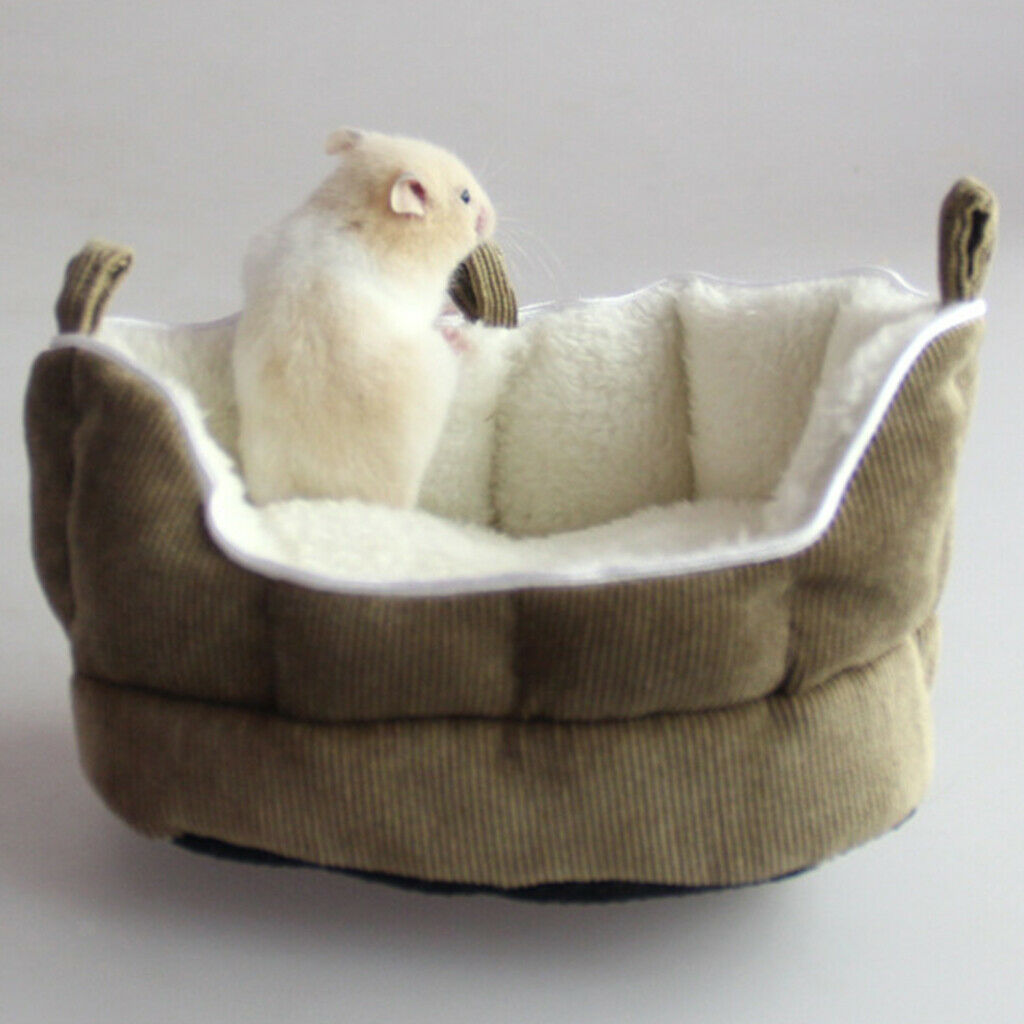 2Pcs Hammock Small Animal Rat Hedgehog Squirrel House Guinea Pig Bed Nest Pad