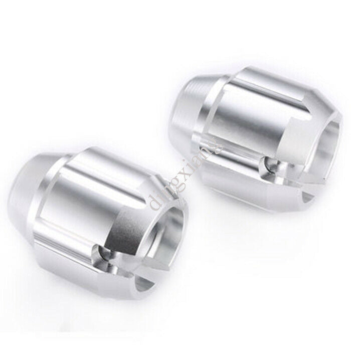 2pc Motorcycle Anti-fall Cup Refit Aluminum Alloy Shock Absorber CNC Universal