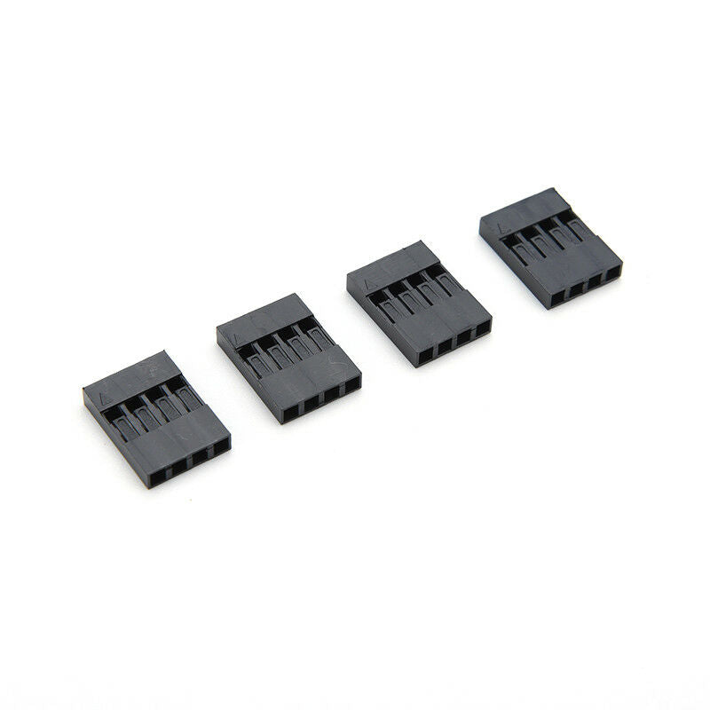 100x 4P Dupont Jumper Wire Cable Housing Female Pin Connector 2.54mm Pitch BDAU