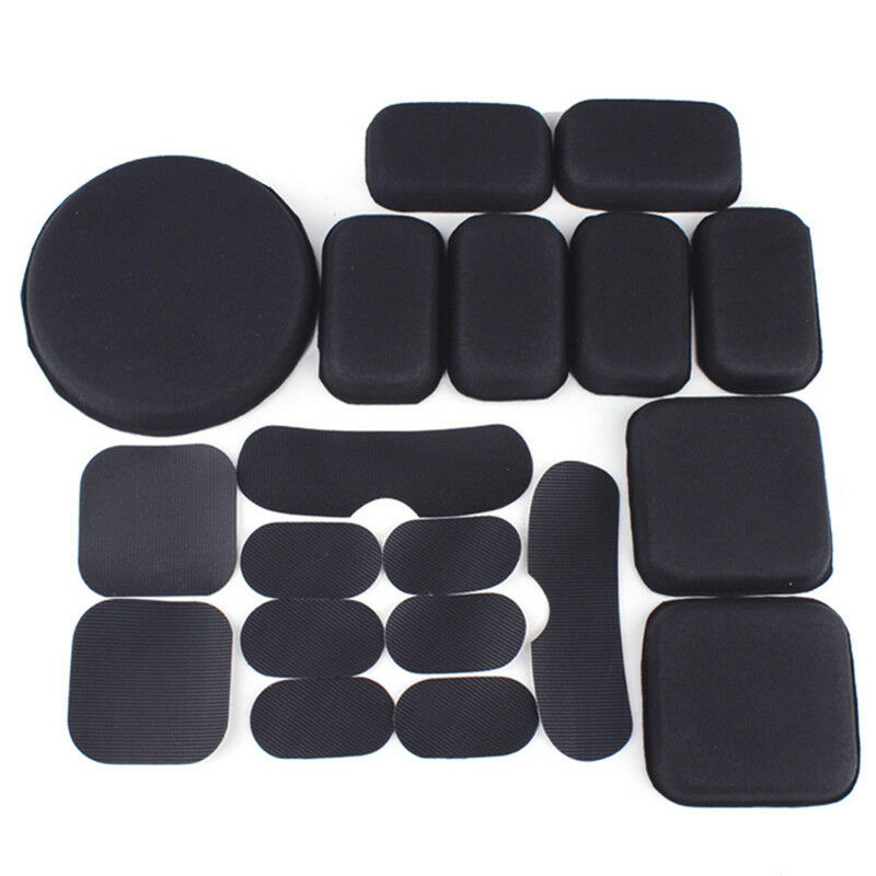19pcs/Pack EVA Protective Cushion Replacement For Fast Helmet Pads Cushions