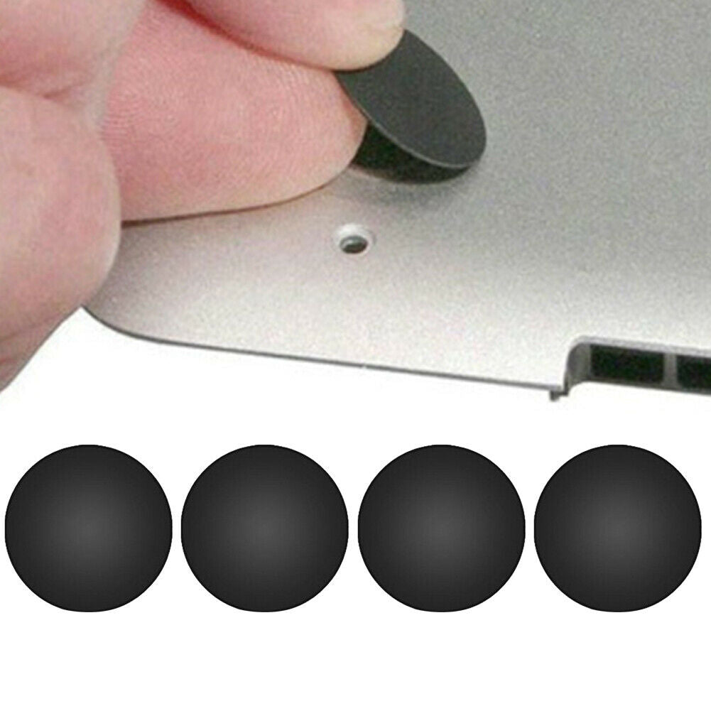 4Pcs Rubber Wearproof Laptop Tool Bottom Case Feet Pad Adhesive For Macbook Pro