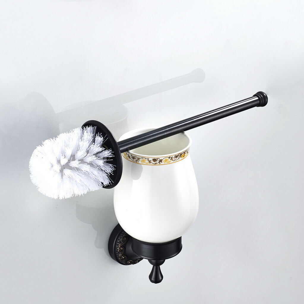 Wall Mounted Toilet Brush Compact Toilet Brush And Holder,Heavy Duty