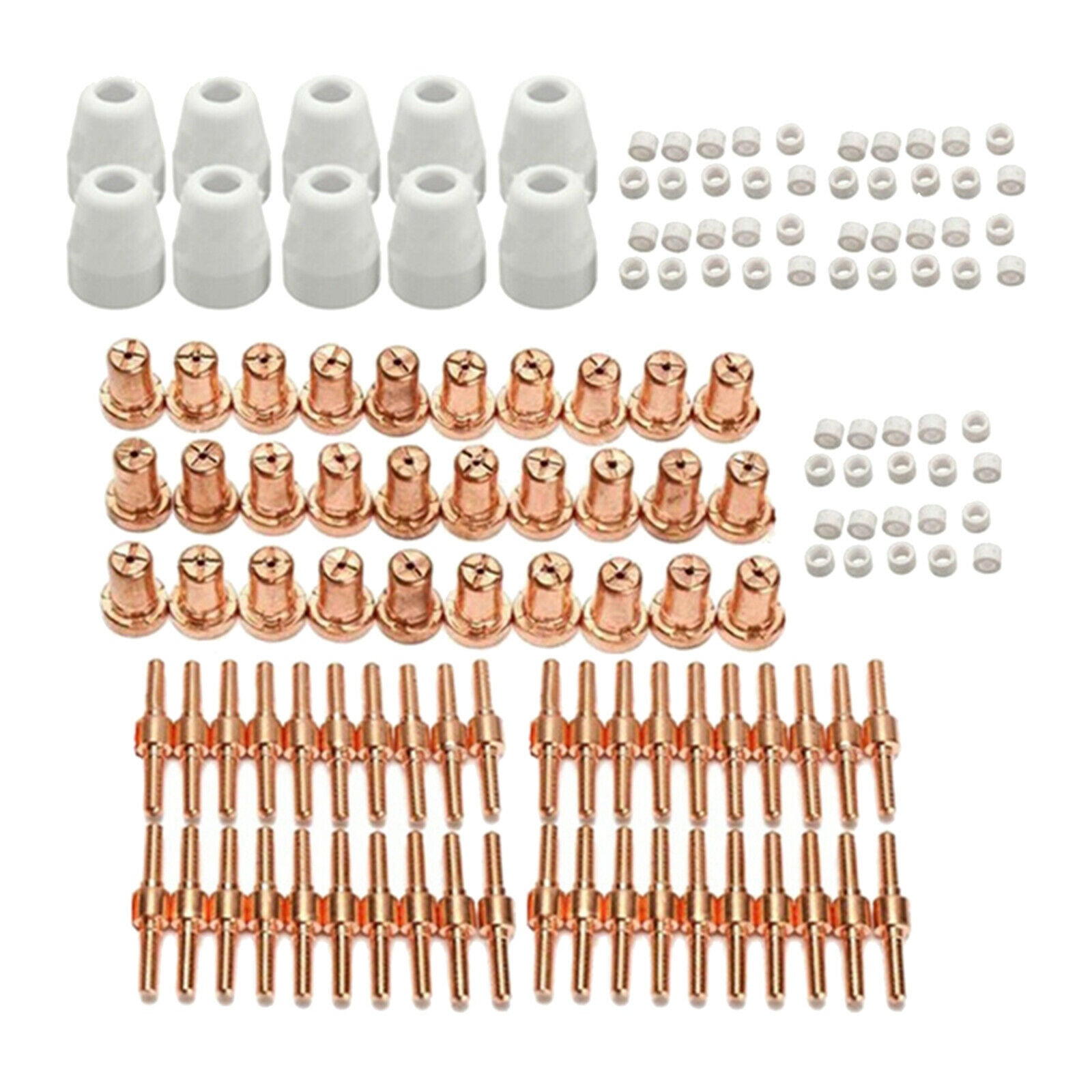 Plasma Cutter Kits Tip Nozzles Guide Ring for PT31 Welding Tools Parts