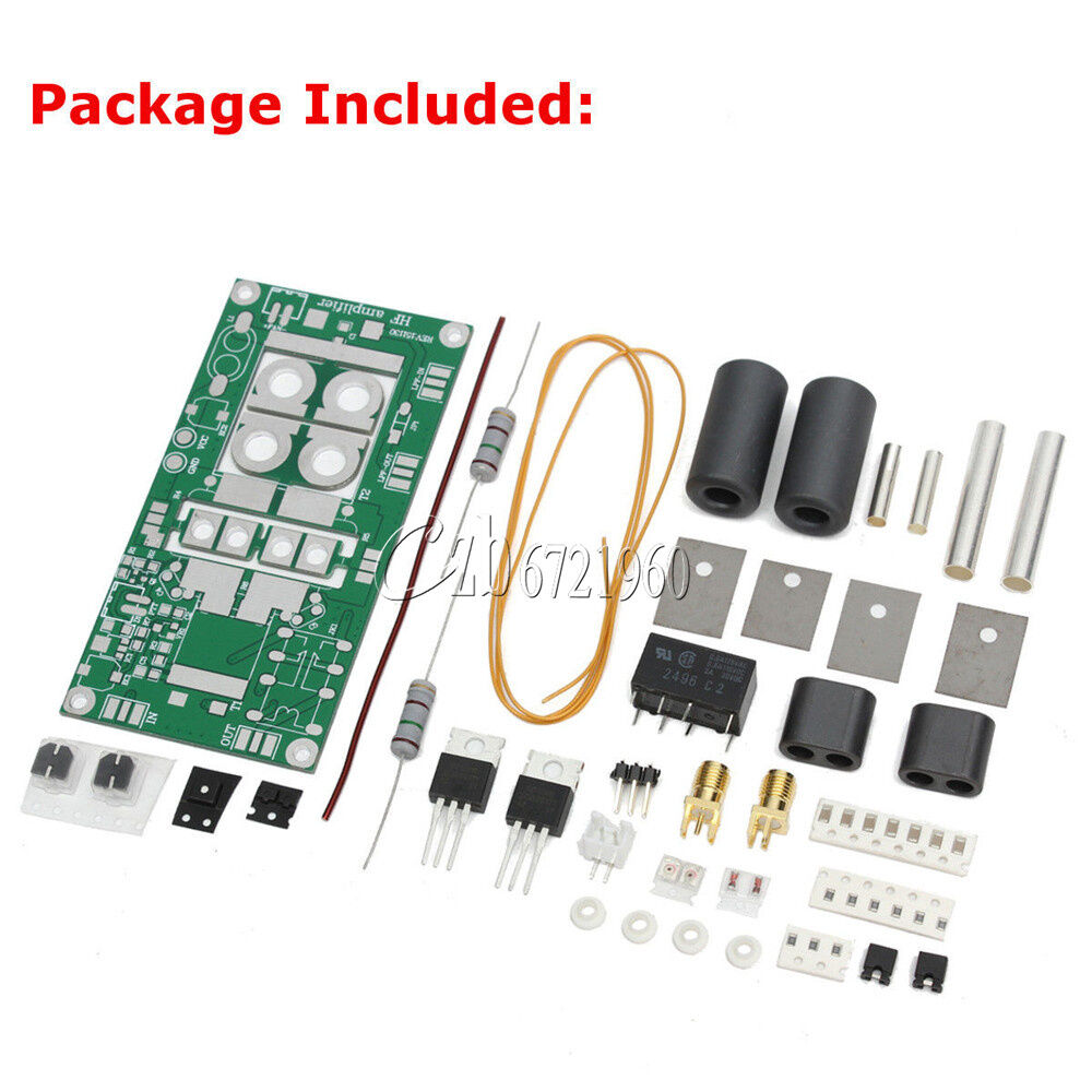DIY Kits 70W SSB linear HF Power Amplifier For YAESU FT-817 KX3 Ham Radio