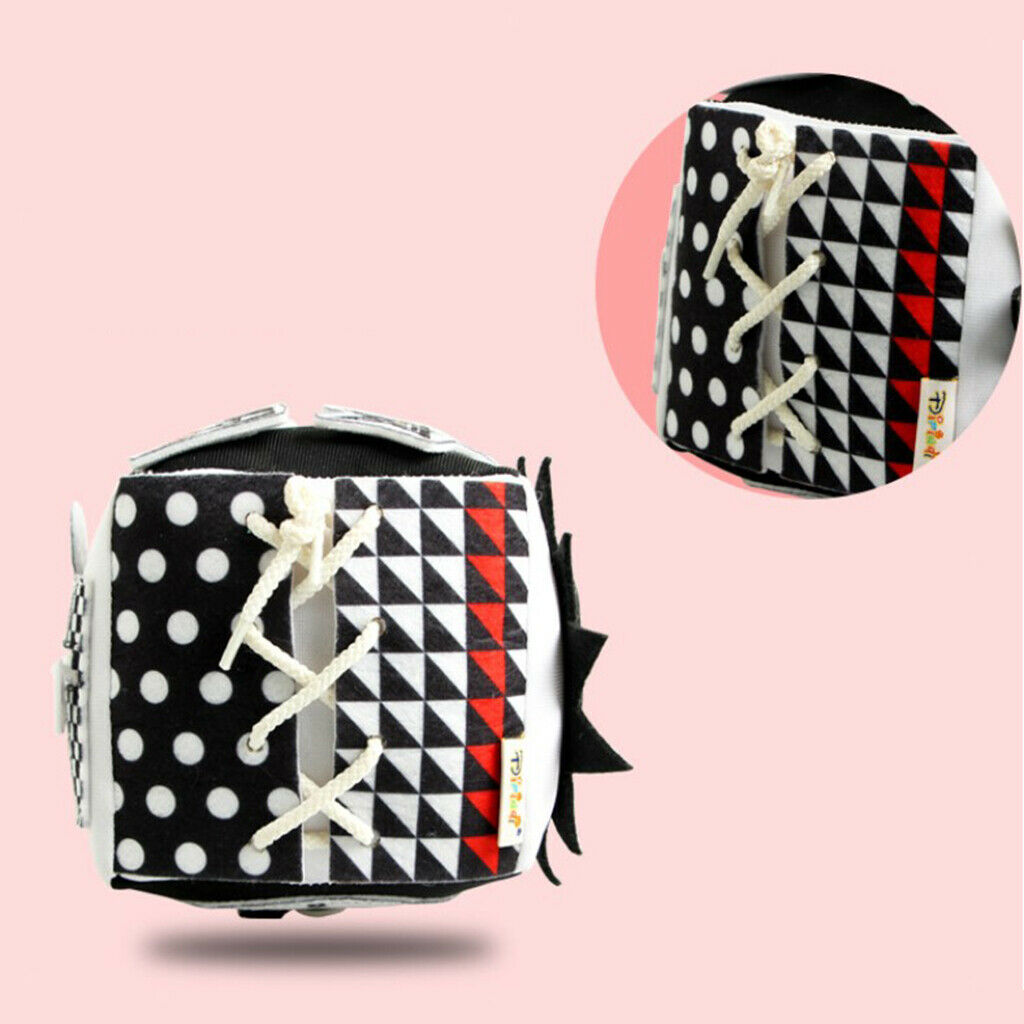 Baby Learn Basic Life Skills with Latches Buckles Snaps Buttons Dice Travel