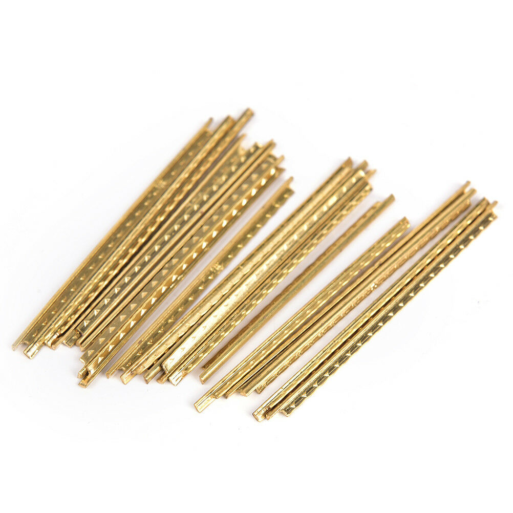 19pcs Fingerboard Frets Fret Wire Brass For Classical Acoustic Guitar 2.2.l8