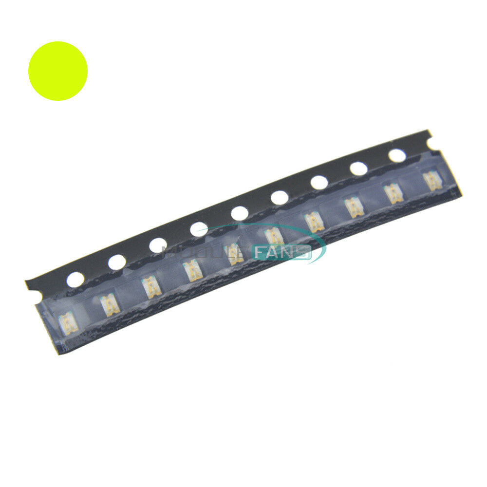 100PCS 0805 SMD SMT Super Bright LED Lamp Light RoHS Yellow HIGH QUALITY NEW